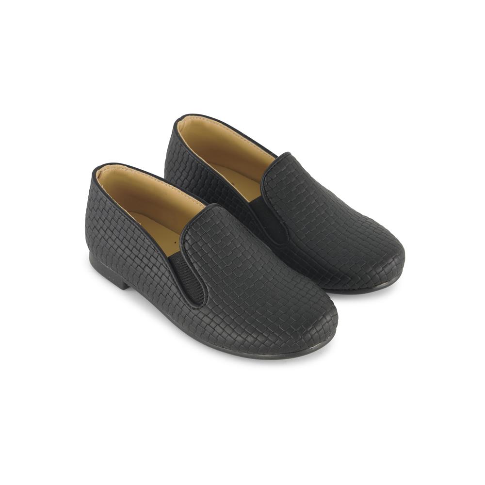 נעל סירה מלבנים שחור