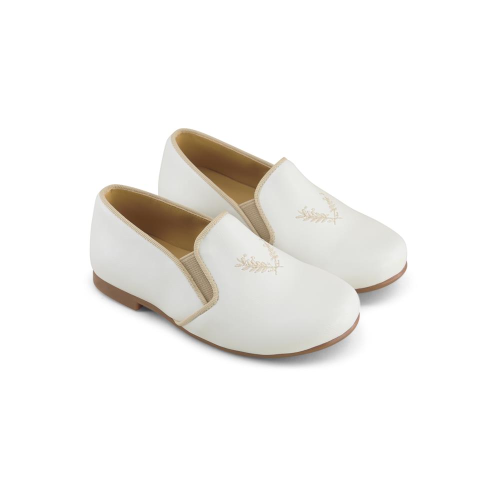 נעל סירה רקמה שעורים